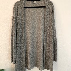 HM Grey long cardigan